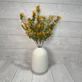 PLASTIC BOXWOOD BUSH X7 H18 - YELLOW - 57519YW * PU
