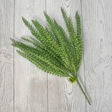 PLASTIC LEAVES BUSH X5 H16 - GREEN - 57497GN * R BR