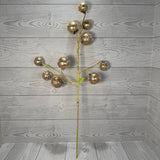 ORNAMENT BALL SPRAY X10 H26 - GOLD - 85556GD * G
