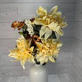 DAHLIA DAISY FILLER BUSH X14 H21 - BEIGE - 57351BE * BL G