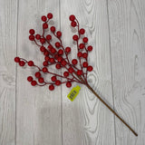 GLITTER BERRY PICK H16 - RED - 86314RD * BL