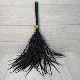 TWIG BROOM BUNDLE X8 H21 - BLACK/GLITTER - 57312BK * RD