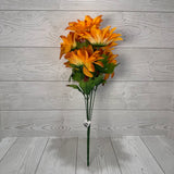 LARGE DAHLIA FALL BSHX7 - BROWN - 22108 * RD
