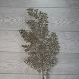 GLITTER BOXWOOD SPRAY X3 - CHAMPAGNE - 69435 * G
