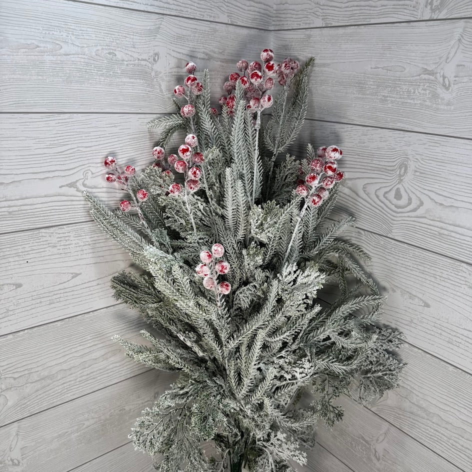 XMAS CEDAR/PINE MIX BUSH X18 - 58762 * RD