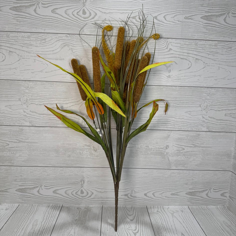 CATTAIL MIX BUSH X9 - BROWN - 73372 * R BR