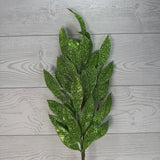 XMAS LAUREL LEAVES SPRAY - GREEN - 58457 * G