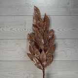 XMAS LAUREL LEAVES SPRAY - ROSE GOLD - 68456 * G