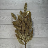 XMAS LAUREL LEAVES SPRAY - GOLD - 68451 * G