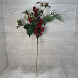 HOLLY PINE SPRAY - 26221 * R BR