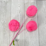 FAUX FUR SPRAY X3 H29 - PINK - 85682PK * BL