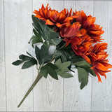 18" DAHLIA BUSH X5 - RUST - 85746-RUST * RD
