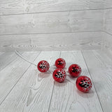 24" BALL SPRAY - RED/WHITE - 32265-RD * BL