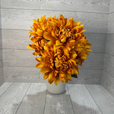 18" DAHLIA BUSH X5 - YELLOW - 85746-YL * RD
