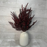 22IN MIXED LEAF & BERRY BUSH - 32301-BG