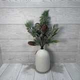 18IN MIXED PINE PINECONE - 65670 * R BR