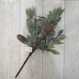 18IN MIXED PINE PINECONE - 65670 * R BR