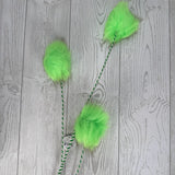 FUZZY TRUFFLE TREES SPRAY X3 - FLUORESCENT GREEN 36" - DCSP3641FGR