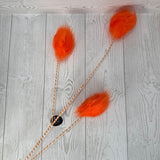 FUZZY TRUFFLE TREES SPRAY X3 - ORANGE 36" - DCSP3641OR