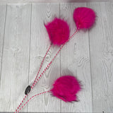 FUZZY TRUFFLE TREES SPRAY X3 - PINK 36" - DCSP3640PK
