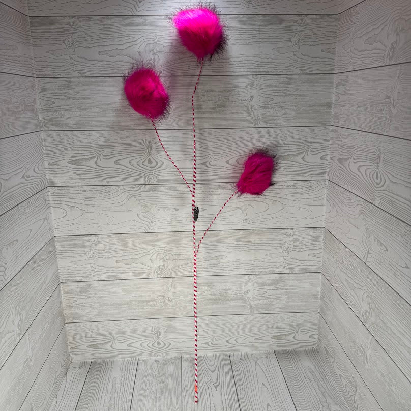 FUZZY TRUFFLE TREES SPRAY X3 - PINK 36" - DCSP3640PK