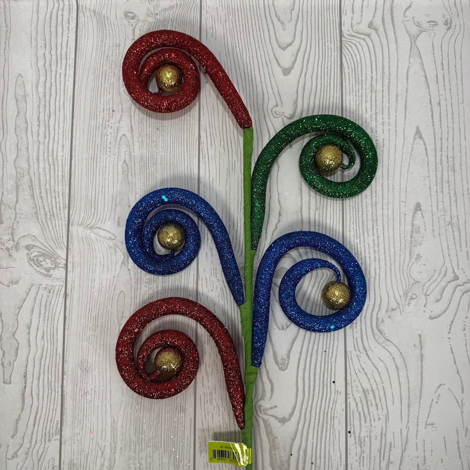 CURL BALL SPRAY X5 H28 - RED/GREEN/BLUE - 82199RGW