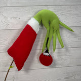 GREEN MONSTER HAND ORNAMENT PICK H23XW11 - 85512RWG * RD