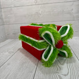 DECOR VELVET GIFY BOX LARGE H9XW4.5XD4.5 - 86713RD * PK G