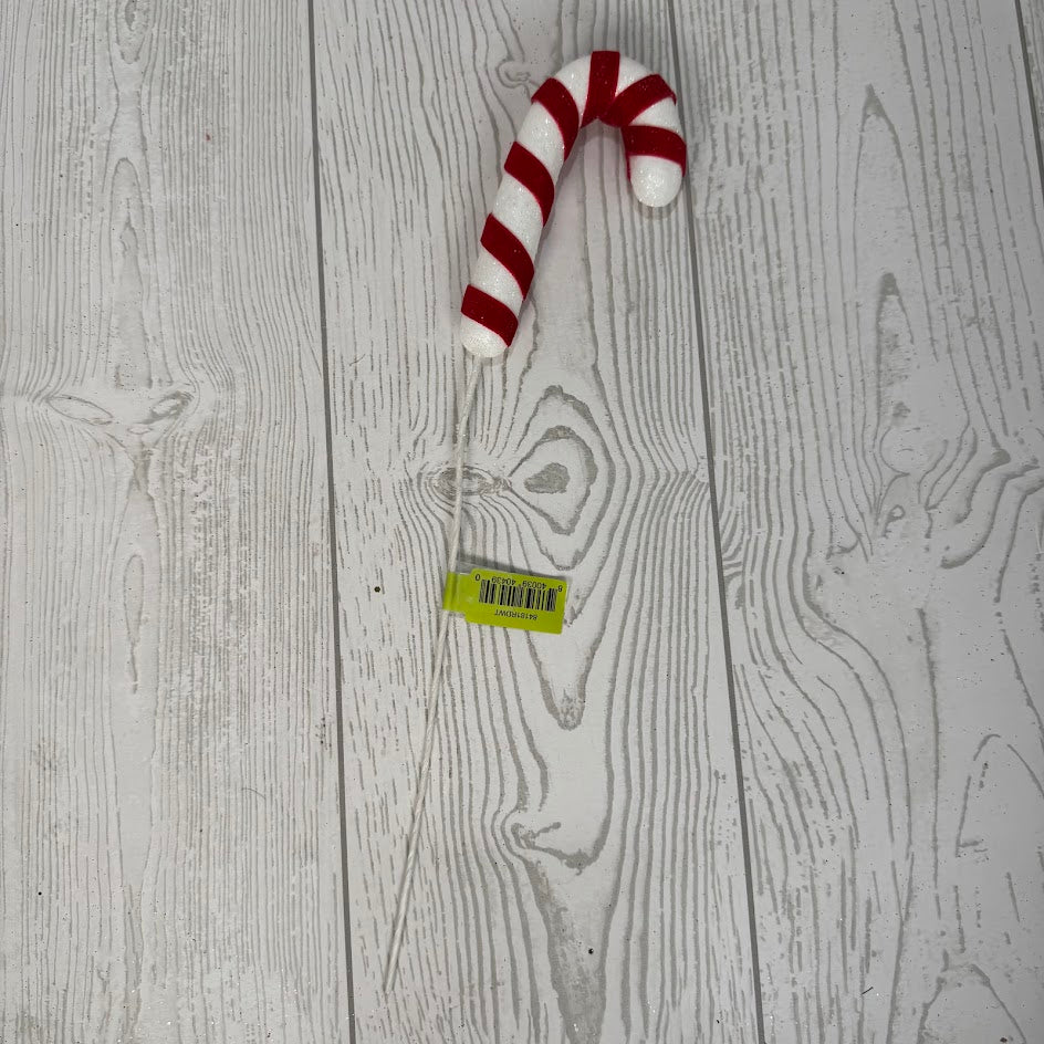 CANDY CANE PICK - 84181RDWT * RD