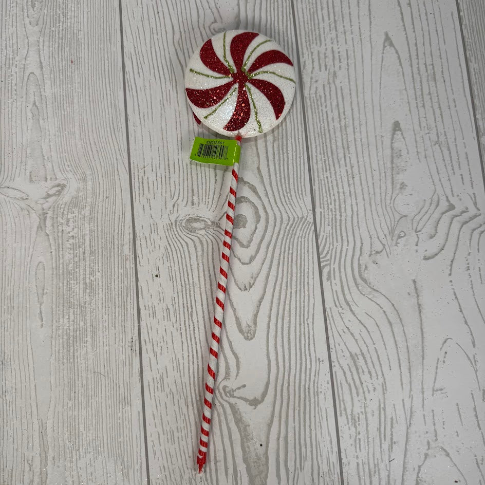 PEPPERMINT PICK 12L - RED/GREEN - 83633ASSTG * PK G