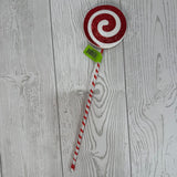 PEPPERMINT PICK 12L - RED/WHITE - 83663ASSTR * PK G