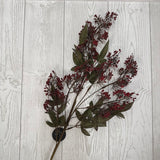 31" FAUX NANDINA BERRY STEM - DCSP6770