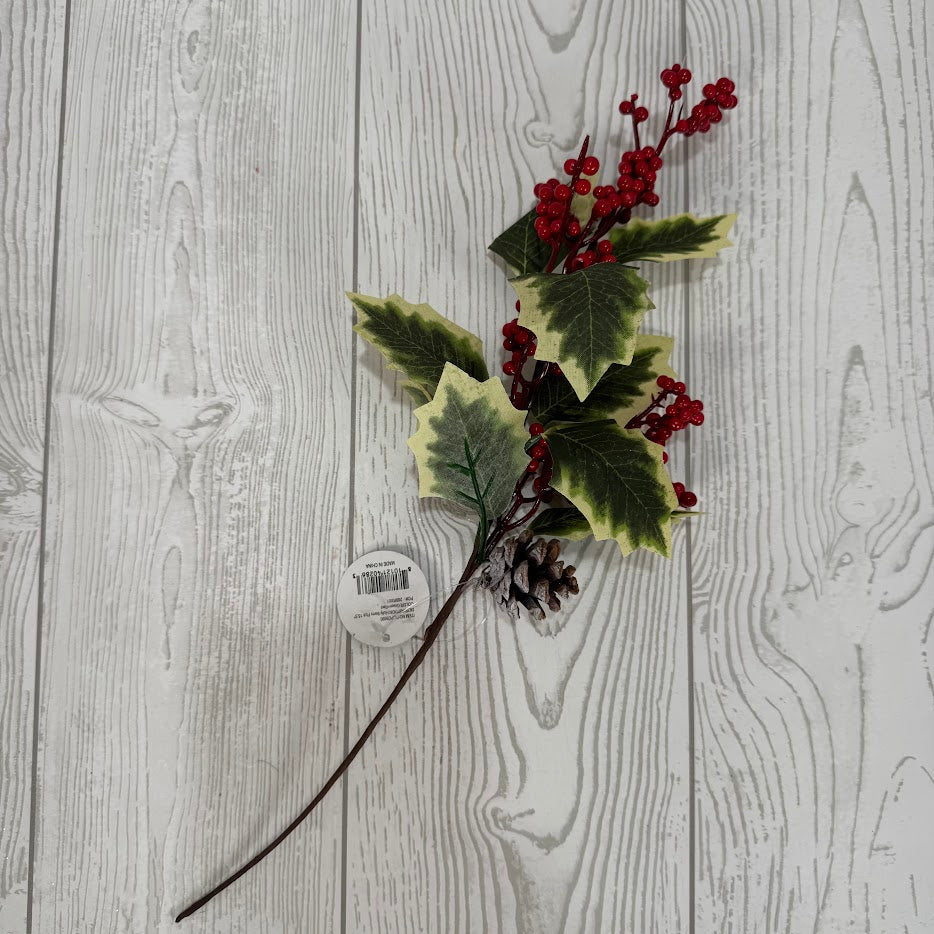 15.5" HOLLY BERRY PICK - DCPC6690