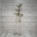 29IN GLITTER ICED BALL SPRAY - 65832