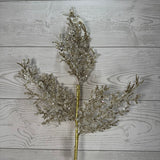 29IN GLITTER ICED CEDAR SPRAY - 65834 * BL