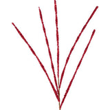 39"L V-CUT FOIL GLITTER SPRAY - RED - MN040524