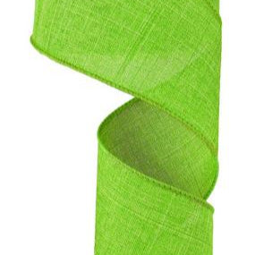 2.5"X10YD ROYAL BURLAP - FRESH GREEN - RG1279LT