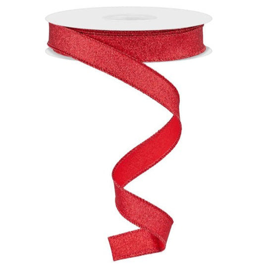 5/8"X10YD SHIMMER GLITTER - RED - RGF108924
