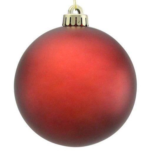 150MM V.P. SMOOTH BALL - MATTE BURGUNDY - XH100705