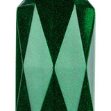 5.5"L X 2.5"W CUBIC RECTANGLE GEM ORNAMENT - EMERALD GREEN - XJ716206