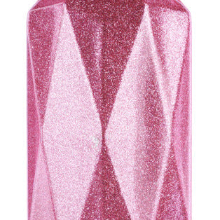 5.5"L X 2.5"W CUBIC RECTANGLE GEM ORNAMENT - PINK - XJ716222