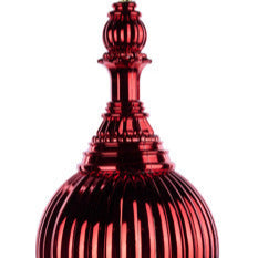 18"HX150MM DIA VERTICAL BALL FINIAL ORNAMENT - RED - XJ725524