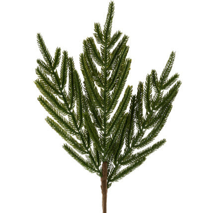 16"L NORFOLK ISLAND PINE PICK - GREEN - XX9498