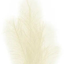 32.75"L FABRIC GRASS PLUME SPRAY - CREAM - FG601337