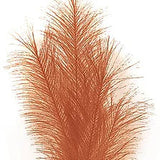 32.75"L FABRIC GRASS PLUME SPRAY - RUST - FG601332