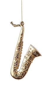 4.75-5"H FLAT INSTRUMENT ORNAMENT - GOLD - XJ745208-1