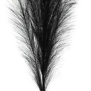 38"L FABRIC GRASS PLUME SPRAY - BLACK - FG601402
