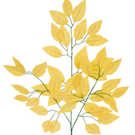 23"L FICUS SPRAY - SOFT YELLOW - FG633744