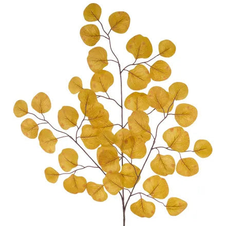 27"L APPLE LEAF SPRAY - MUSTARD - FG671650