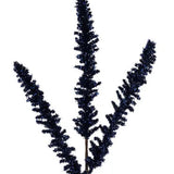 18"L V-CUT FOIL GLITTER SPIKE - NAVY BLUE - MN040919